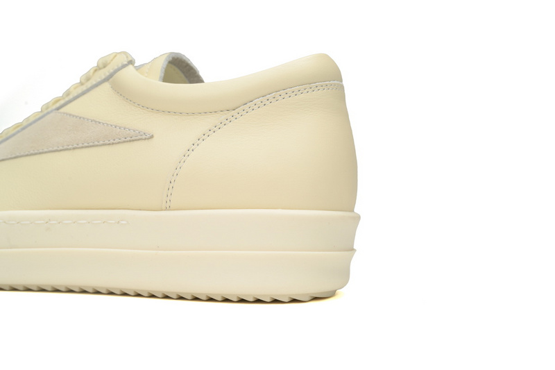 Bstsneaker-RICK OWENS Black RO White Paper RU01C4897 LPOLVS-1111