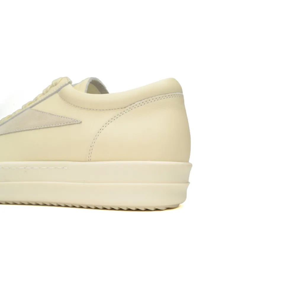 Bstsneaker-RICK OWENS Black RO White Paper RU01C4897 LPOLVS-1111