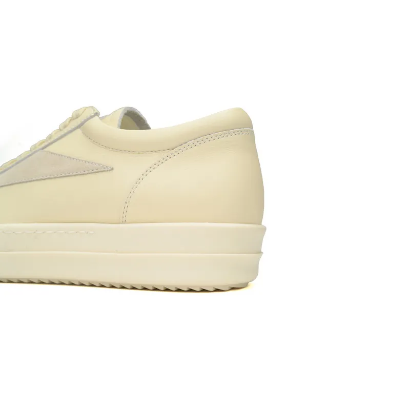 Bstsneaker-RICK OWENS Black RO White Paper RU01C4897 LPOLVS-1111