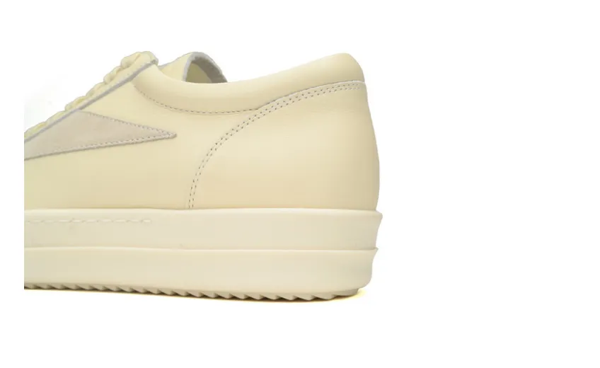 Bstsneaker-RICK OWENS Black RO White Paper RU01C4897 LPOLVS-1111