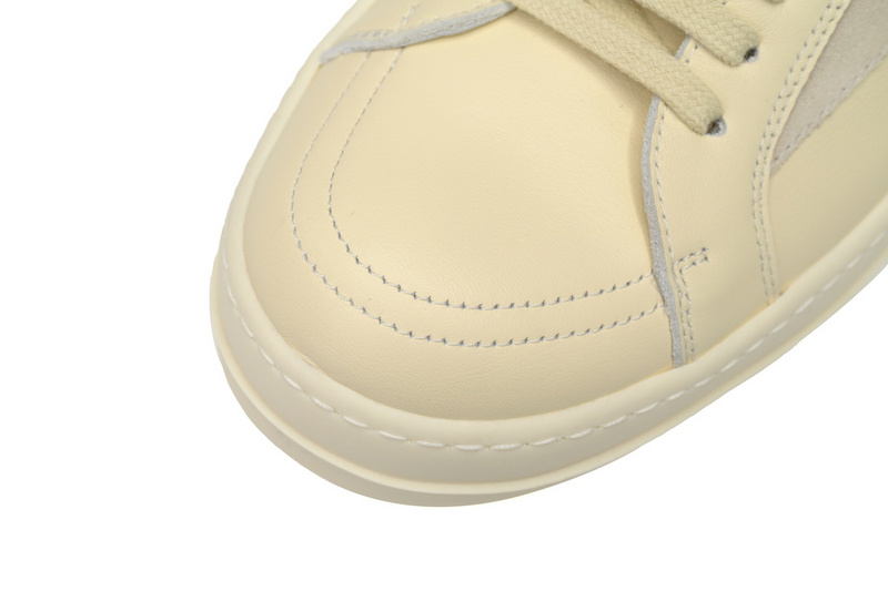 Bstsneaker-RICK OWENS Black RO White Paper RU01C4897 LPOLVS-1111