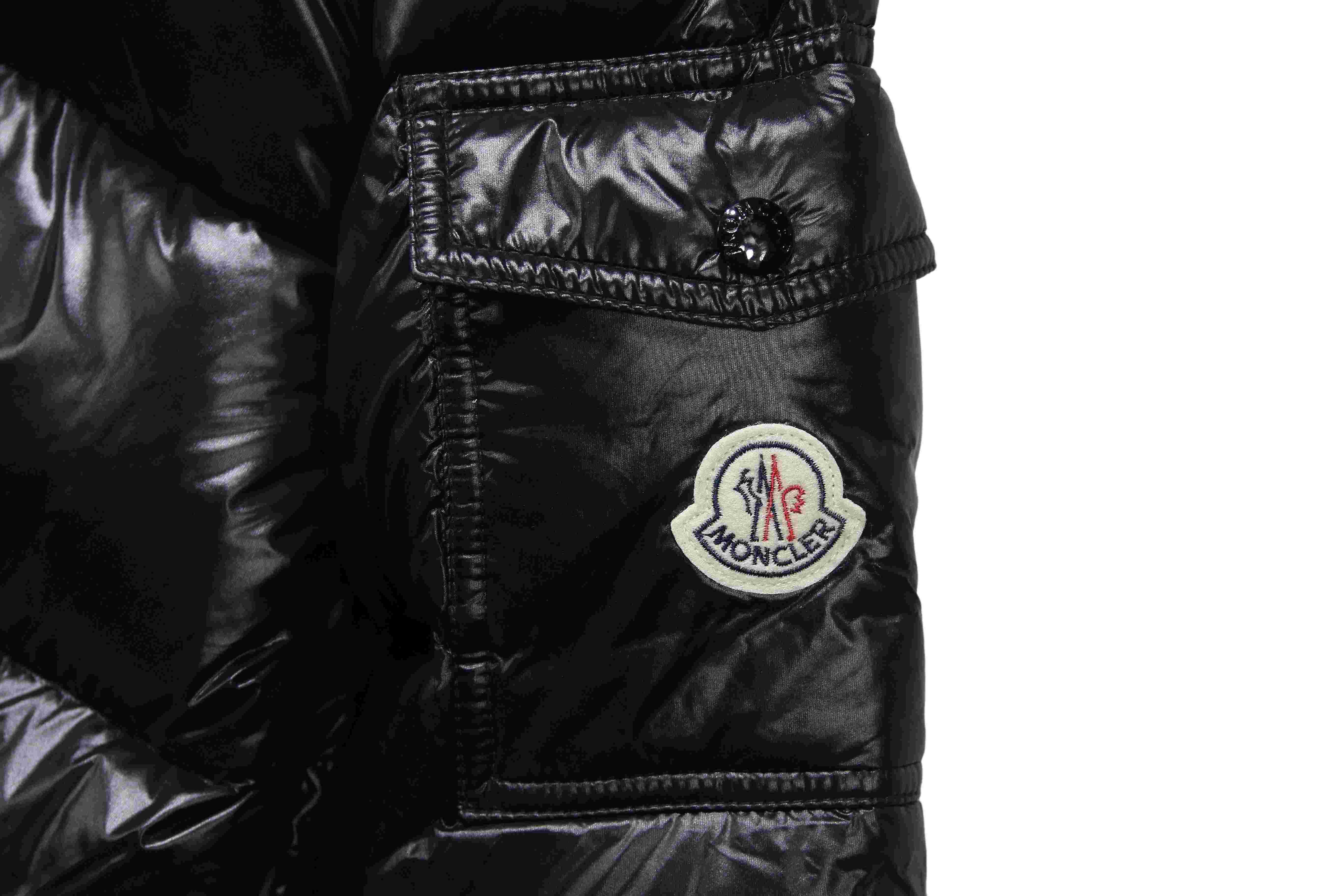 Bstsneaker-Moncler Black Down Jacket