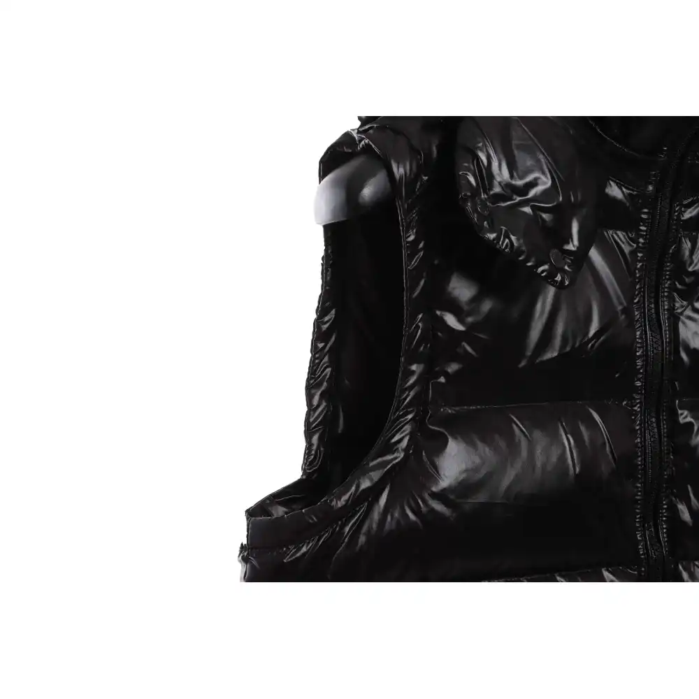 Bstsneaker-Moncler Black Down Vest Jacket