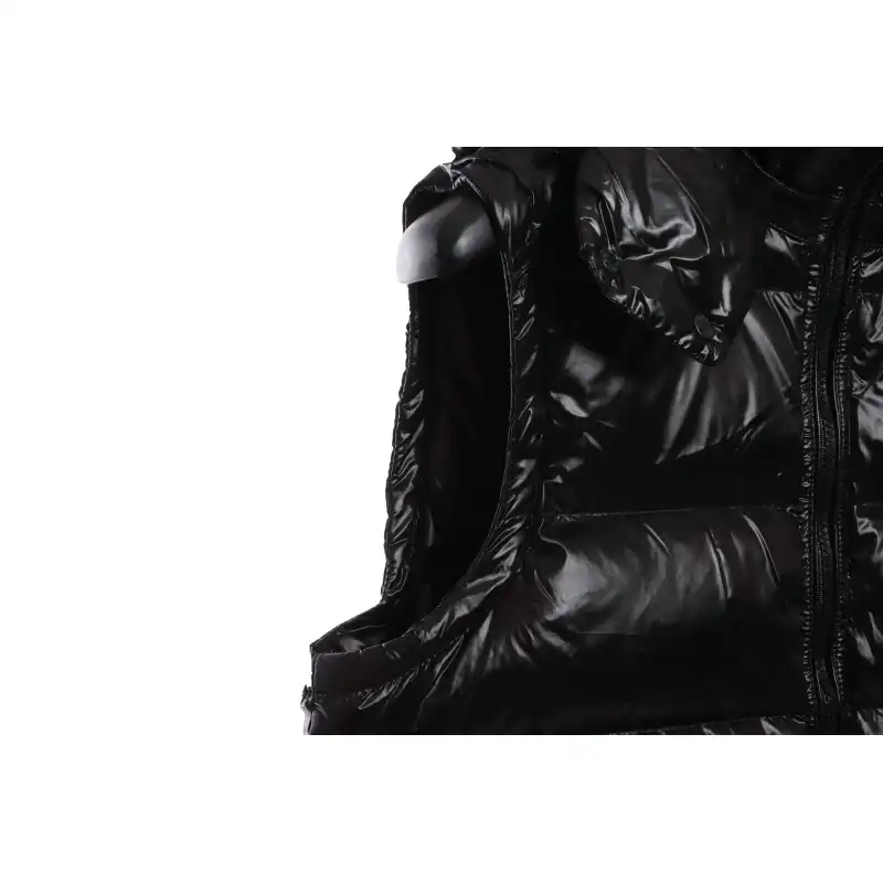 Bstsneaker-Moncler Black Down Vest Jacket