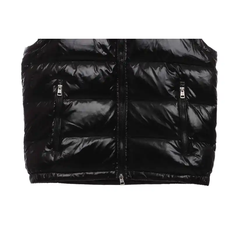 Bstsneaker-Moncler Black Down Vest Jacket