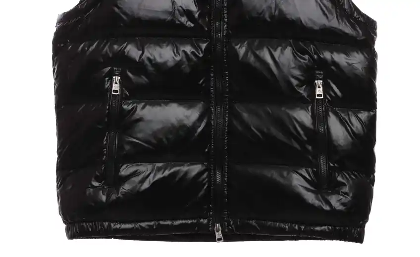 Bstsneaker-Moncler Black Down Vest Jacket