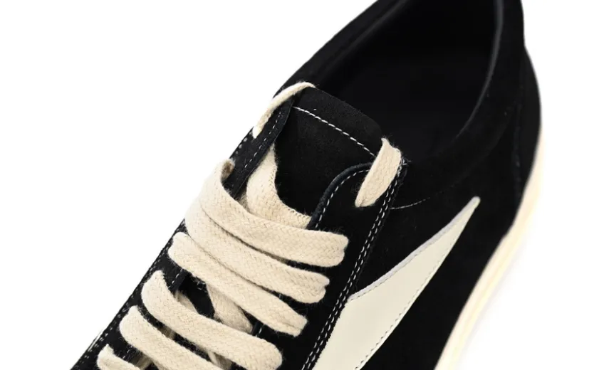 Bstsneaker-RICK OWENS Black And White RU01C4897 LPOLVS-911