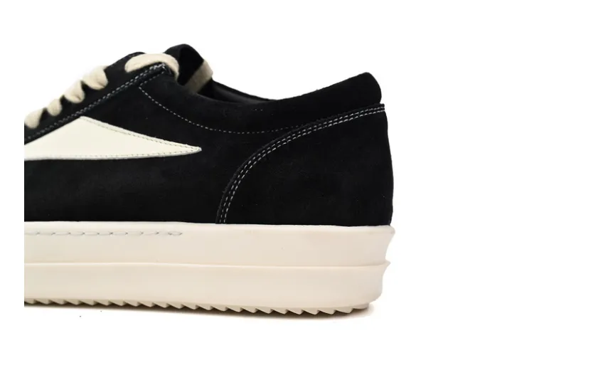 Bstsneaker-RICK OWENS Black And White RU01C4897 LPOLVS-911
