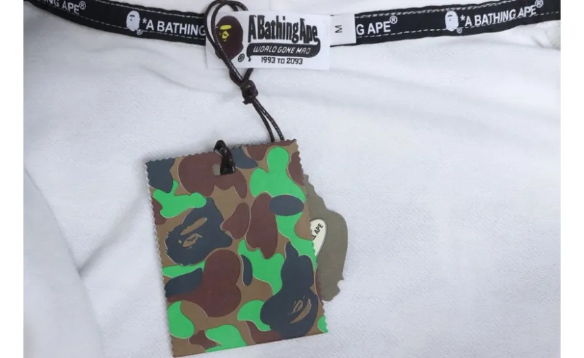Bstsneaker-BAPE City Camo Shark WGM Full-Zip Hoodie (FW18) White
