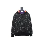 Bstsneaker-BAPE City Camo Shark WGM Full-Zip Hoodie (FW18) Dark Grey