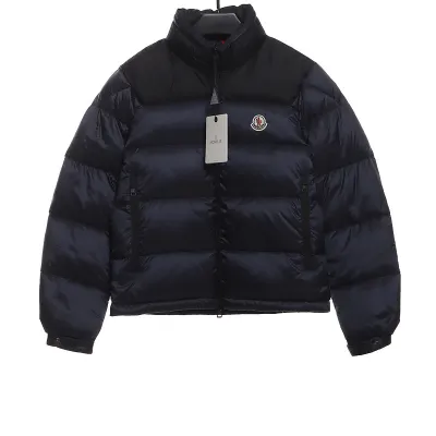 Moncler lacquered stand collar down jacket 01