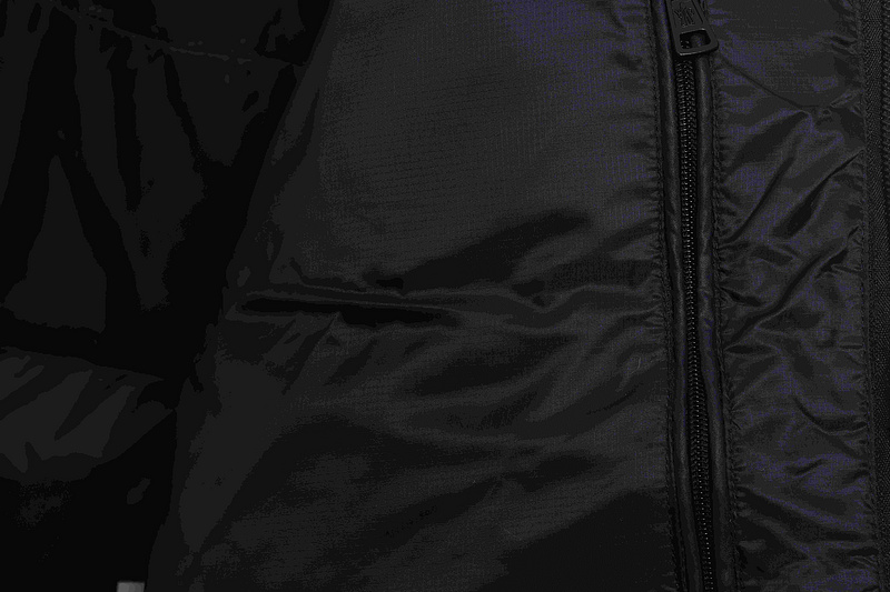 Bstsneaker-Moncler lacquered stand collar down jacket