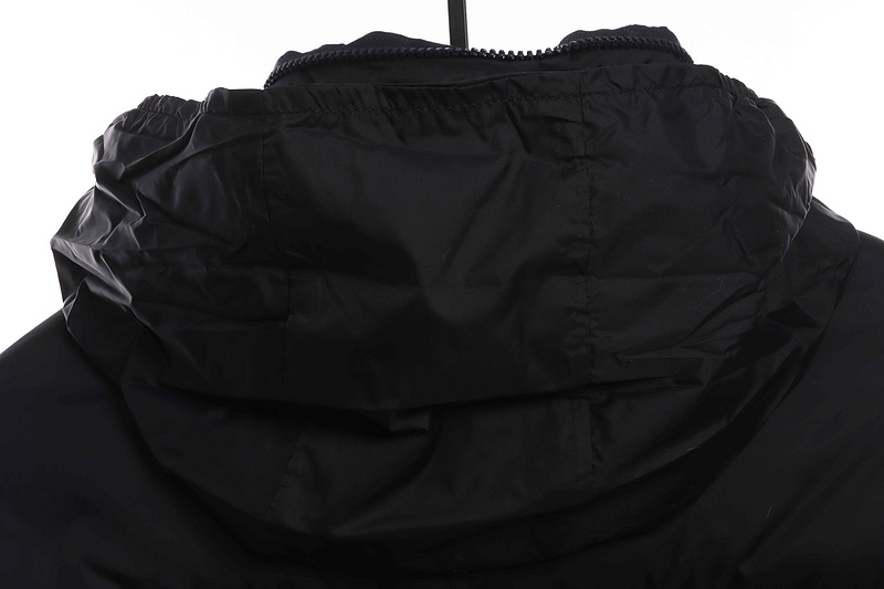 Bstsneaker-Moncler lacquered stand collar down jacket