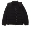 Bstsneaker-Moncler Black Warrior Series Placket LOGO Down Jacket-B