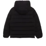 Bstsneaker-Moncler Black Warrior Series Placket LOGO Down Jacket-B