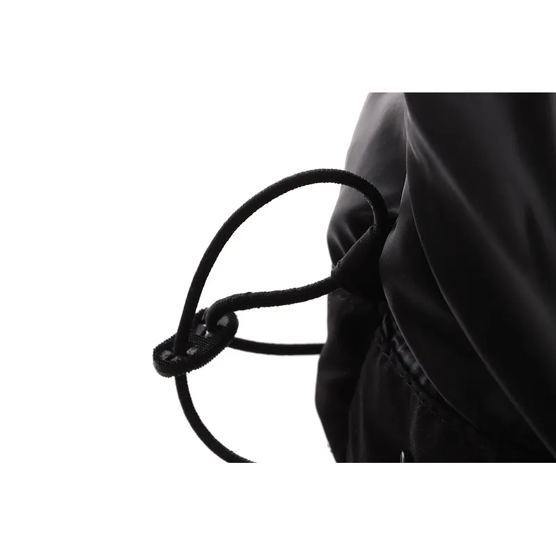 Bstsneaker-Moncler Black Warrior Series Placket LOGO Down Jacket-B