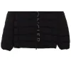 Bstsneaker-Moncler Black Warrior Series Placket LOGO Down Jacket-B