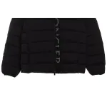 Bstsneaker-Moncler Black Warrior Series Placket LOGO Down Jacket-B