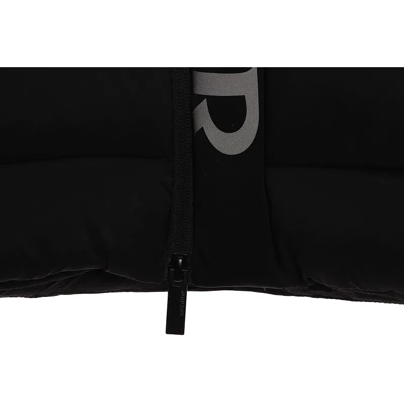 Bstsneaker-Moncler Black Warrior Series Placket LOGO Down Jacket-B