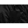 Bstsneaker-Moncler Black Warrior Series Placket LOGO Down Jacket-B