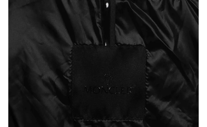 Bstsneaker-Moncler Black Warrior Series Placket LOGO Down Jacket-B