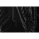 Bstsneaker-Moncler Black Warrior Series Placket LOGO Down Jacket-B