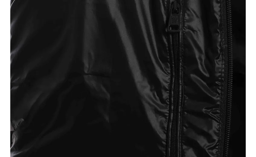Bstsneaker-Moncler Black Warrior Series Placket LOGO Down Jacket-B