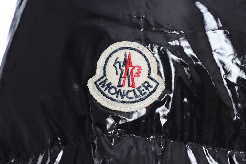 Bstsneaker-Moncler lacquered stand collar down jacket 