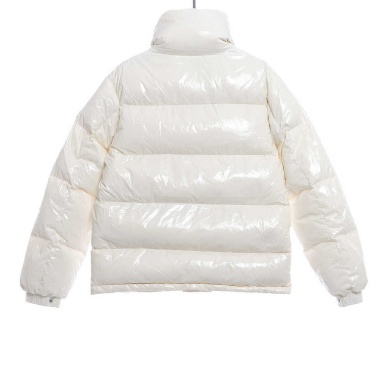 Bstsneaker-Moncler lacquered stand collar down jacket 