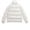 Bstsneaker-Moncler lacquered stand collar down jacket 
