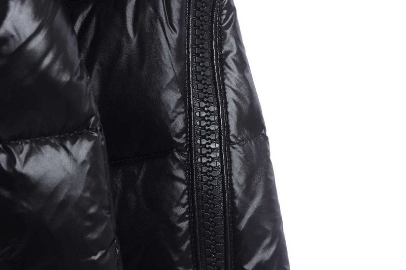 Bstsneaker-Moncler oblique zipper down jacket with pink lining