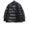 Bstsneaker-Moncler oblique zipper down jacket with pink lining