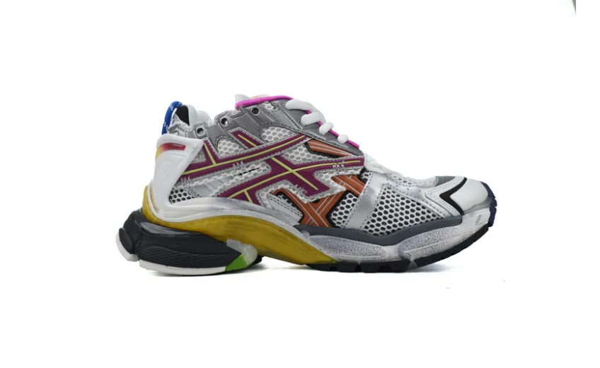 Bstsneaker-Balenciaga Runner Silver Purple 677403 W3RB6 8123