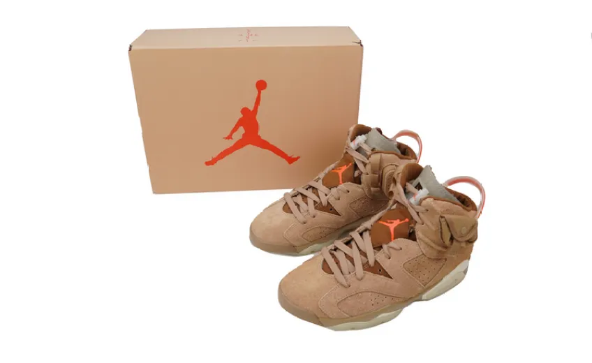 Bstsneaker- Air Jordan 6 Retro Travis Scott British Khaki DH0690-200 
