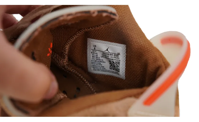 Bstsneaker- Air Jordan 6 Retro Travis Scott British Khaki DH0690-200 