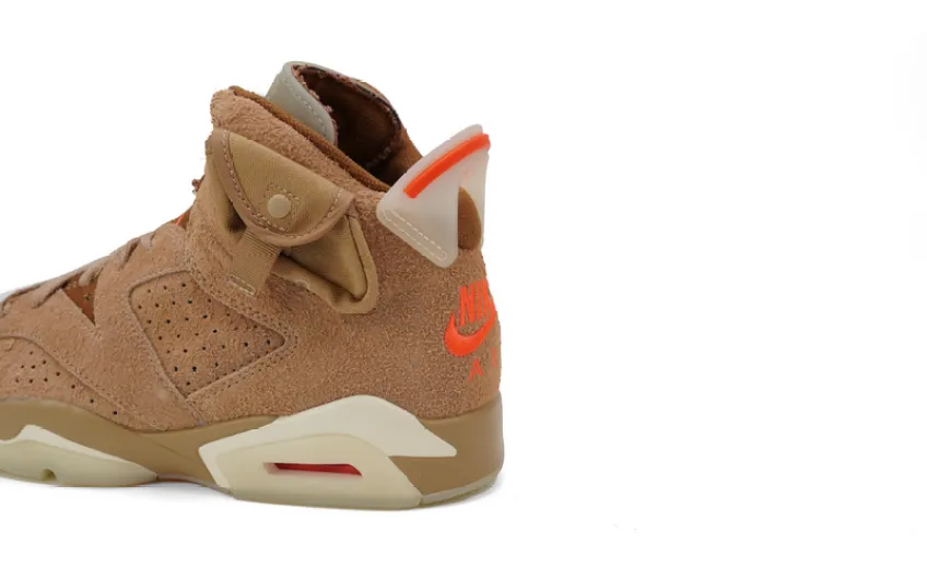 Bstsneaker- Air Jordan 6 Retro Travis Scott British Khaki DH0690-200 