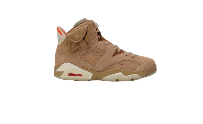 Bstsneaker- Air Jordan 6 Retro Travis Scott British Khaki DH0690-200 