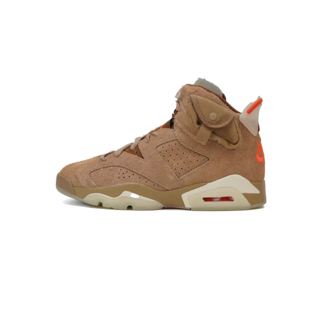 Bstsneaker- Air Jordan 6 Retro Travis Scott British Khaki DH0690-200 