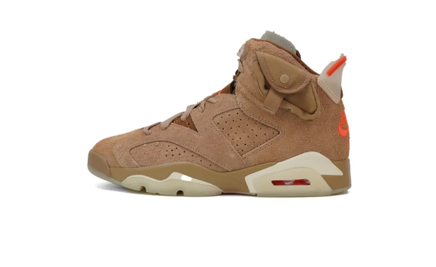 Bstsneaker- Air Jordan 6 Retro Travis Scott British Khaki DH0690-200 
