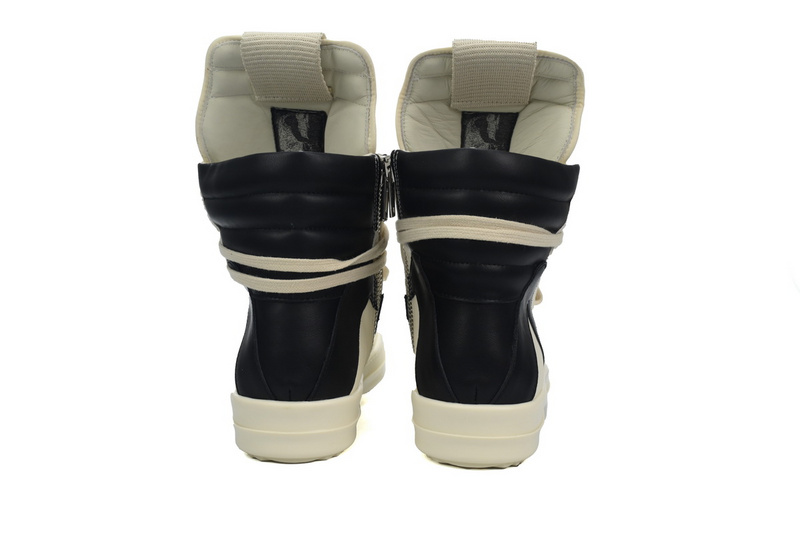 Bstsneaker-Rick Owens Luxor Geobasket High 'Milk Black'