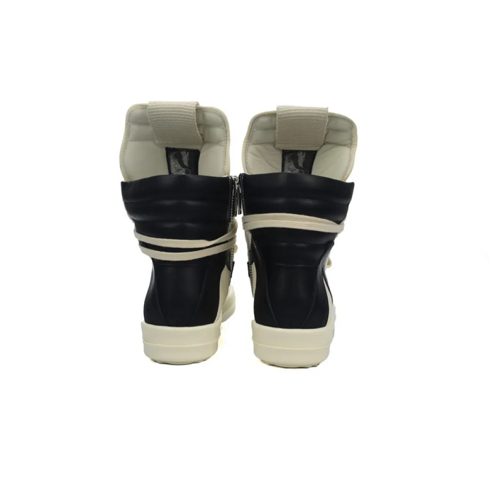 Bstsneaker-Rick Owens Luxor Geobasket High 'Milk Black'