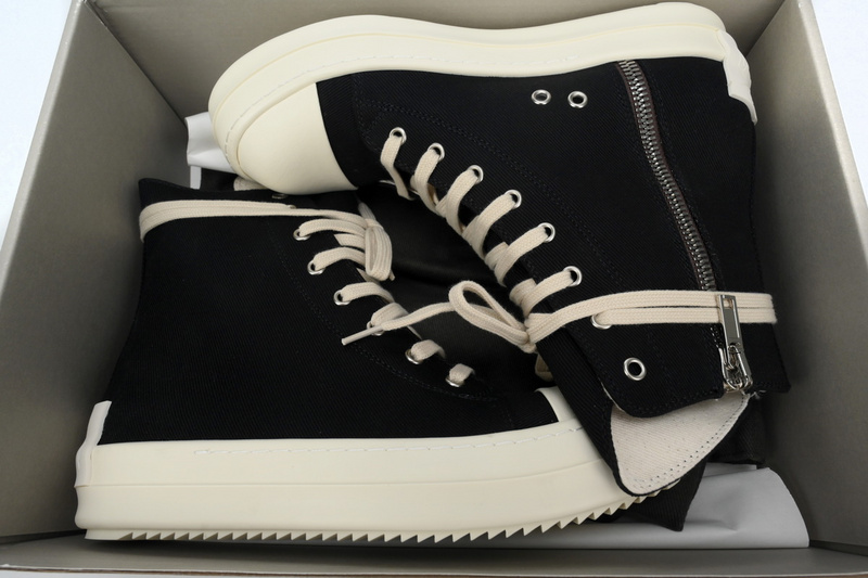 Bstsneaker-Rick Owens DRKSHDW Gethsemane High 'Black Milk'