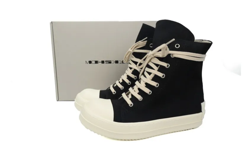 Bstsneaker-Rick Owens DRKSHDW Gethsemane High 'Black Milk'