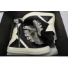 Bstsneaker-Rick Owens GeoBasket Oversized Eylet Black White
