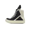 Bstsneaker-Rick Owens GeoBasket Oversized Eylet Black White