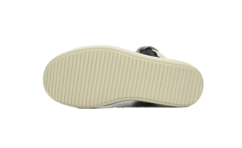 Bstsneaker-Rick Owens GeoBasket Oversized Eylet Black White