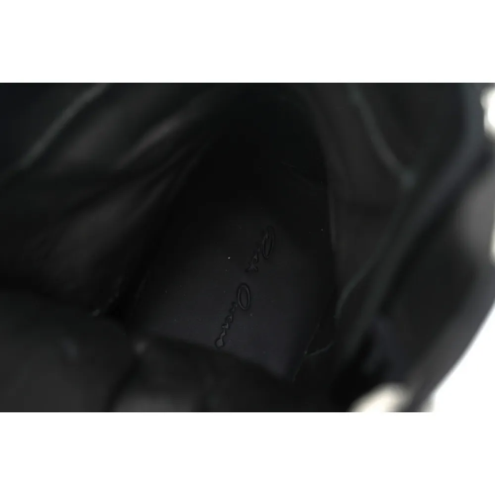 Bstsneaker-Rick Owens GeoBasket Oversized Eylet Black White