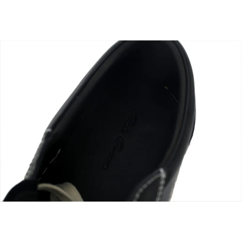 Bstsneaker-Rick Owens Strobe Vintage Low 'Black Milk'