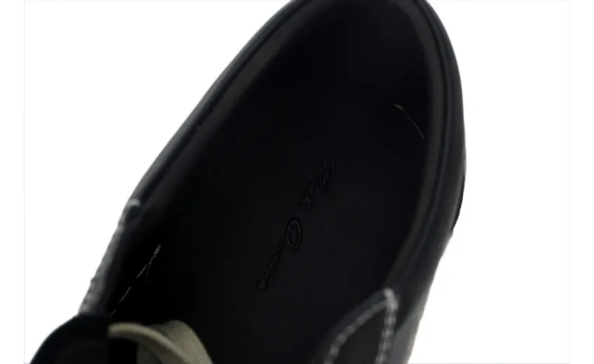 Bstsneaker-Rick Owens Strobe Vintage Low 'Black Milk'