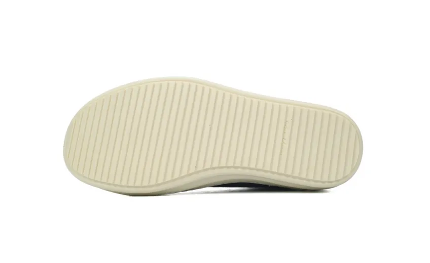 Bstsneaker-Rick Owens Suede Vintage Black Milk White